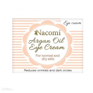  Krem pod oczy Nacomi - Naturalny Arganowy 15 ml