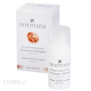 krem pod oczy ze śluzem ślimaka Orientana - Naturalny 15 ml