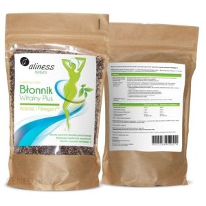 Błonnik witalny plus z Aceroli i prebiotykiem 500 g Aliness
