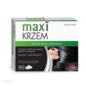 Suplement na wypadanie włosów Maxi Krzem