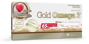 Suplement na regenerację po treningu Olimp Gold Omega 3