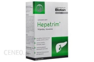 Kapsułki na trawienie Bioton Hepatrim Wątroba (20 kaps.)