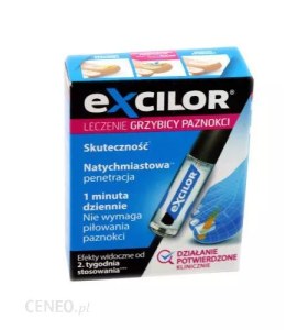 Preparat na grzybicę paznokci A&amp;amp;amp;amp;amp;amp;D Pharma Excilor 3,3Ml
