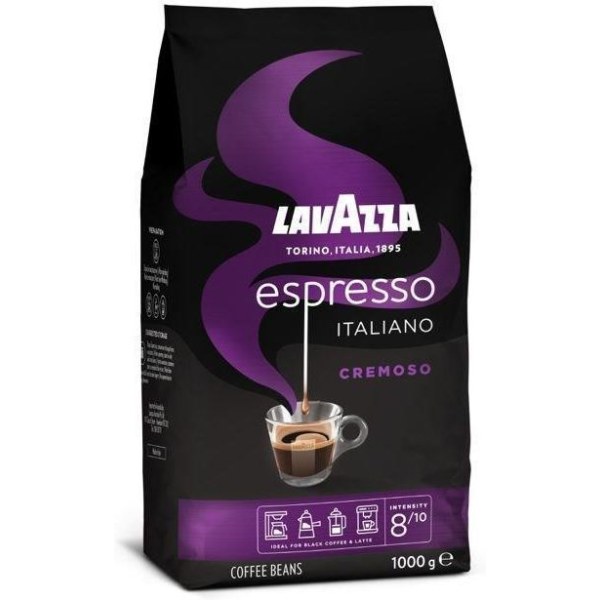 Lavazza Espresso Italiano Cremoso ziarnista 1 kg