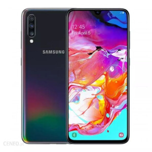 Smartfon Samsung Galaxy A70 z dużą baterią