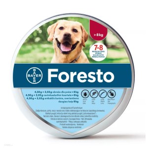 Elanco Obroża FORESTO dla dużych psów powyżej 8 kg