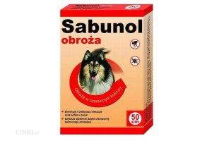 Obroża przeciw pchłom i kleszczom - Sabunol