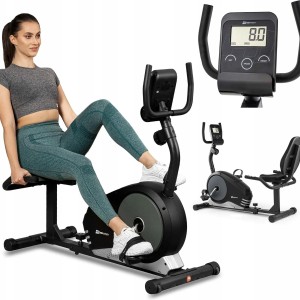 Hop-Sport Rower Leżący HS-040L Root Czarny