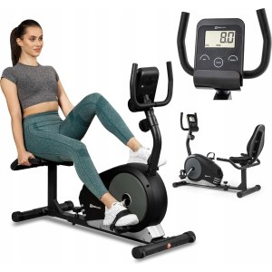 Hop-Sport Rower Leżący HS-040L Root Czarny
