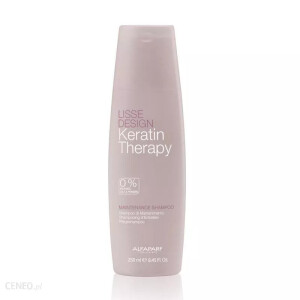 Szampon po keratynowym prostowaniu włosów Alfaparf, Lisse Design Keratin Therapy Maintenance