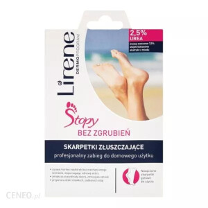 Skarpetki złuszczające Lirene Profesjonalny Zabieg Do Domowego Użytku 