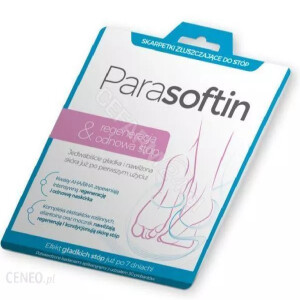 Skarpetki złuszczające 1 para Parasoftin