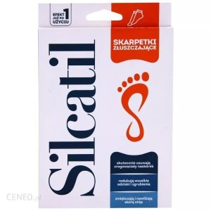 Złuszczające skarpetki do stóp Silcatil (1 para)