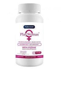 Tabletki poprawiające intensywność orgazmów u kobiet - Medica Group PlayWoman, 60 tab.
