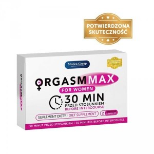 Tabletki na libido dla kobiet - Medica-Group Orgasm Max, 2 kapsułki