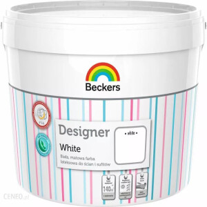 Farba lateksowa do ścian Beckers Designer White