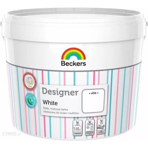 Farba lateksowa do ścian Beckers Designer White