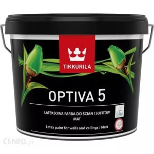 Farba lateksowa do ścian Tikurilla Optiva 5 