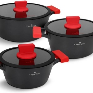Zwieger Obsidian komplet garnków 6 el
