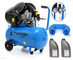 Kompresor olejowy Tagred 50l 230V 2 - Tłoki Separator (ta360) 