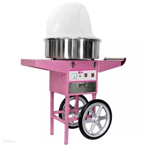 Maszyna do waty cukrowej Royal Catering  RCZC-1200E z wózkiem (1083)
