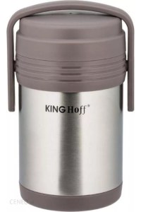 Termos obiadowy 1,5l + 3 pojemniki - Kinghoff KH 4075 KH4075