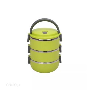 Pojemnik obiadowy 3-warstwowy - Tadar CIBO 2100 ml zielony