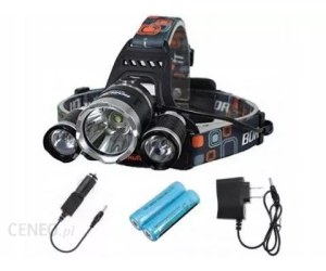 Latarka czołowa CREE 3 LED XML T6 CZOŁÓWKA 