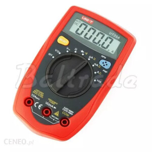 Multimetr Uni-T - Cyfrowy miernik uniwersalny UT33A