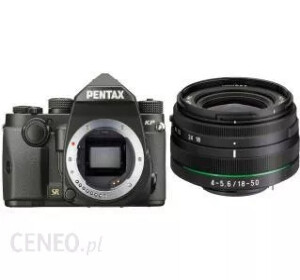 Lustrzanka cyfrowa Pentax KP czarny + 18-50mm 