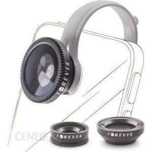 Obiektyw do smartphona - Zestaw soczewek FOREVER 3-w-1 SL-110 