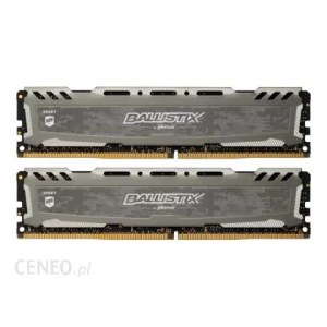 Pamięć RAM Crucial 16GB (2x8GB) 3000 MHz Ballistix Sport LT Gray CL15 