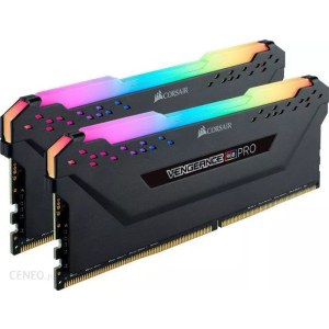 Pamięć RAM Corsair Vengeance RGB Pro Black 16GB (2x8GB) DDR4 3200 MHz CL16