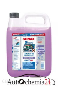Płyn do spryskiwaczy letni SONAX XTREME - 4 litry