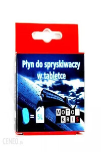 Płyn do spryskiwaczy w tabletce Moto Kris
