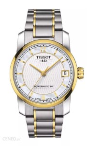 Zegarek tytanowy damski Tissot Titanium T0872075511700 