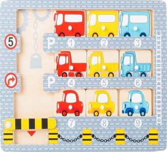 Drewniana łamigłówka dla dzieci Puzzle Park House - SMALL FOOT 