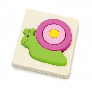 Układanka (puzzle) dla dzieci - pierwsze puzzle maluszka ślimak (box) Viga 