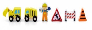 Figurki dla dzieci - prace drogowe Viga