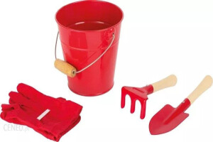 Gra ogrodowa dla dzieci - zestaw małego ogrodnika z wiaderkiem Small Foot