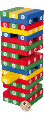 Gra zręcznościowa dla dzieci - Jenga wieża z klocków Small Foot