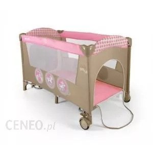 Łóżeczko turystyczne dla dzieci - Mirage Pink Toys Milly Mally 