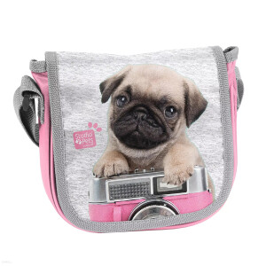 Torebka dla małej dziewczynki - na pasku Piesek