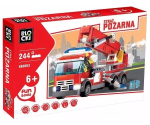 Klocki Blocki MyFireBrigade (Straż Pożarna) - Wóz Strażacki 244el.
