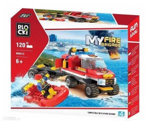 Klocki Blocki MyFireBrigade - Straż Pożarna Wodna 120el.