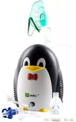 Inhalator dla dziecka Intec - Tłokowy Pingwin (CN-02WF2) 