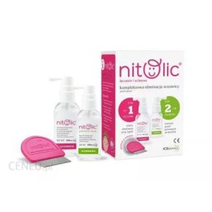 Szampon na wszy i gnidy ICB Pharma Pipi Nitolic 50ml + 30ml + grzebień 