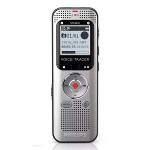 Dyktafon Philips DVT2000 srebrny 