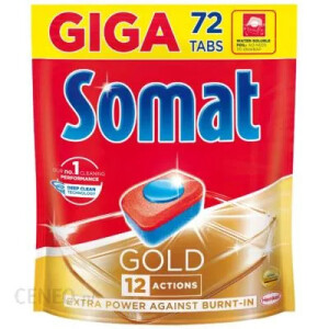 Tabletki do zmywarek Somat 72szt Gold