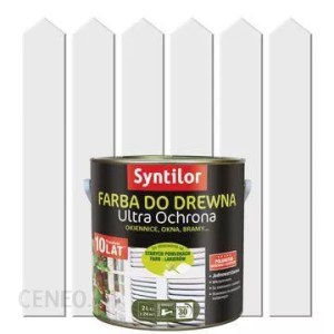  Farba do drewna na zewnątrz Do Drewna Syntilor Ultra Ochrona